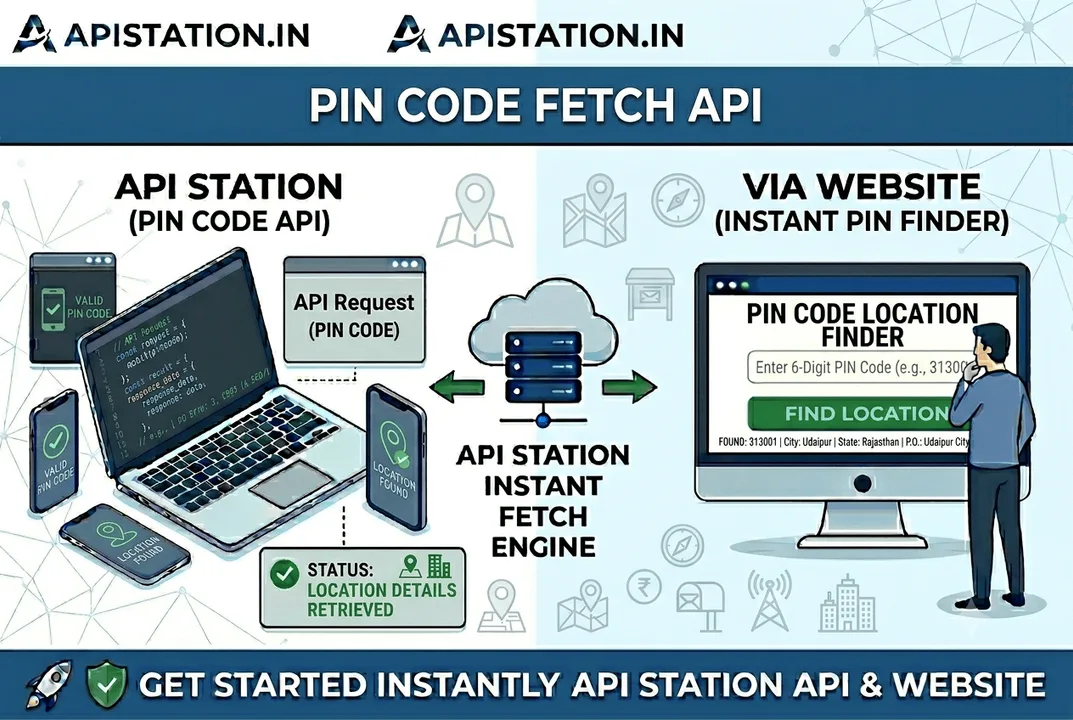 PIN Code Fetch API